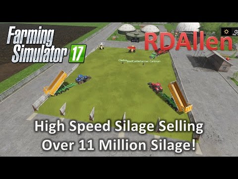 High Speed Silage Selling, Over 11 Million Silage - Farming Simulator 17 MP Sosnovka