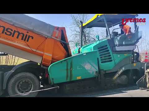 Compania Soragmin asfaltează controversatul drum strategic: Bârlad-Laza-Codăești