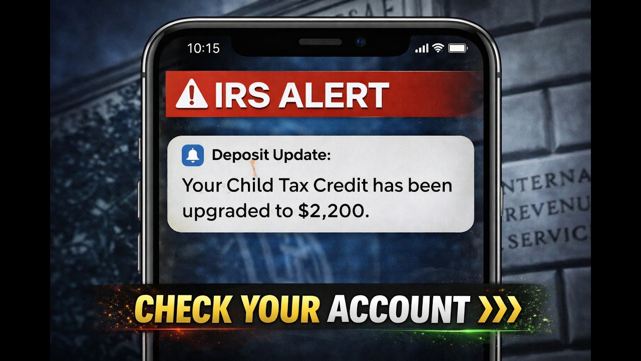 IRS Alert: Claim Your $2,200 Child Tax Credit Upgrade (2026 New Rule) : US News Brief