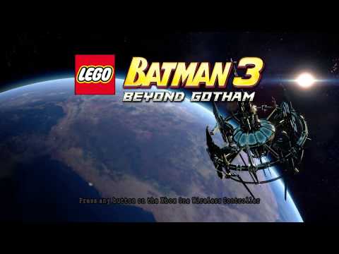 Lego Batman 3: Beyond Gotham Title Screen (X1, X360, PS3, PS4, Vita, Wii U, PC)