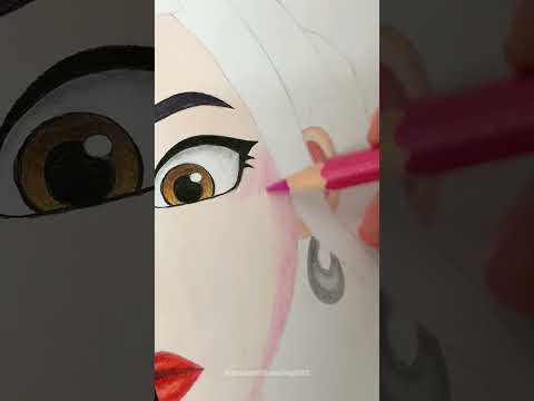 Drawing Zoey But in 0$ VS 50$ Part 2 #shorts #challenge