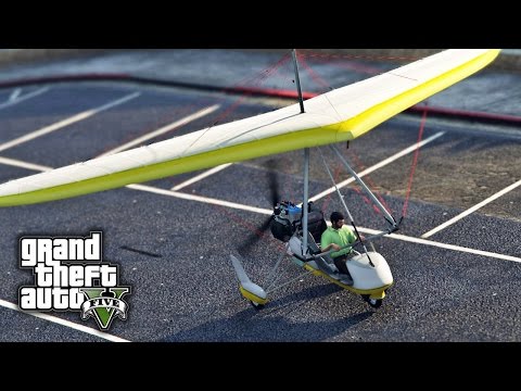 GTA V E40 - Air Creation 582SL Ultralight / Motorglider Mod Showcase