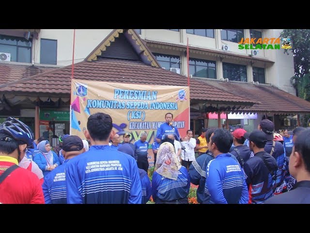 Komunitas Sepeda Indonesia Kecamatan Mampang Prapatan diresmikan