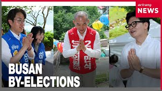 South Korea holds high-stakes parliamentary by-elections in Busan as three-way race intensifies