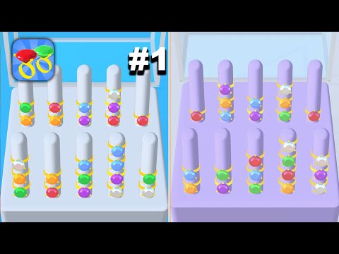 Gem Sort Puzzle - New Release - Hyper Hybrid Casual - Gameplay Walkthrough (iOS & Android) - YouTube