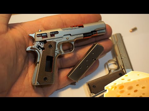 Miniature cut away COLT 1911 in 1/2 scale