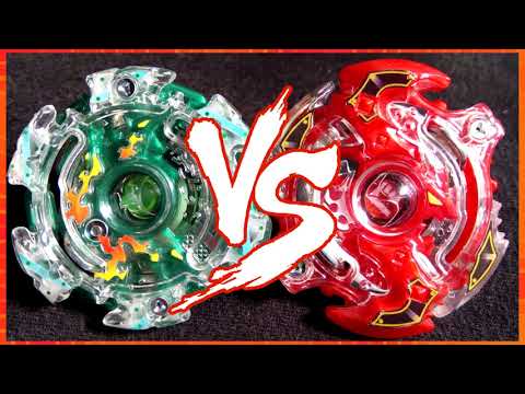 Kaiser Kerbeus .L.P VS Storm Spriggan .K.U - BEYBLADE BURST BATTLE!!