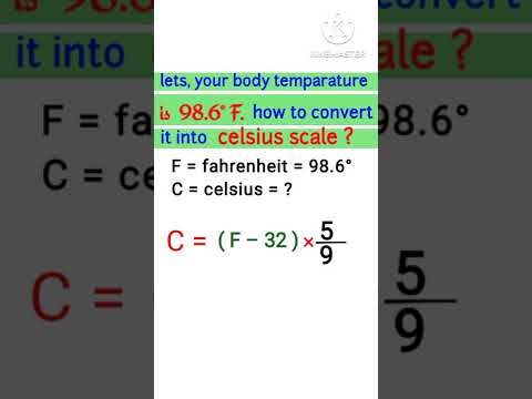 convert Fahrenheit to Celsius |