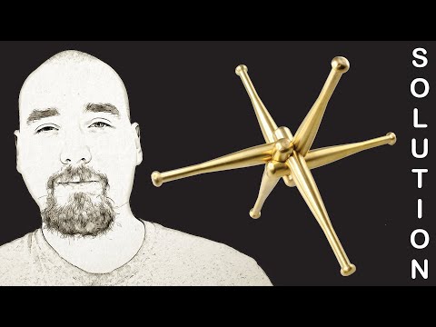 Heavy Hitter metal puzzle from Two Brass Monkeys - Solution