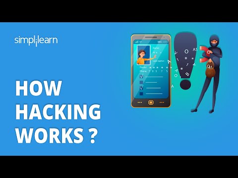 How Hacking Works ? | How Hacking Actually Looks Like ? | Step by Step Hacking | Simplilearn