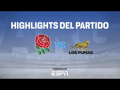 Video: Los Pumas vencieron a Inglaterra luego de 13 años en su casa