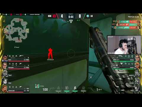 Tarik reacts to Bdog sick 3K vs Sentinels - SEN vs LG Highlights