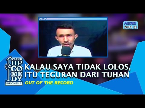 Stand Up Ronald: Kalau Saya Tidak Lolos, Itu Teguran Dari Tuhan - AUDISI SUCI IX