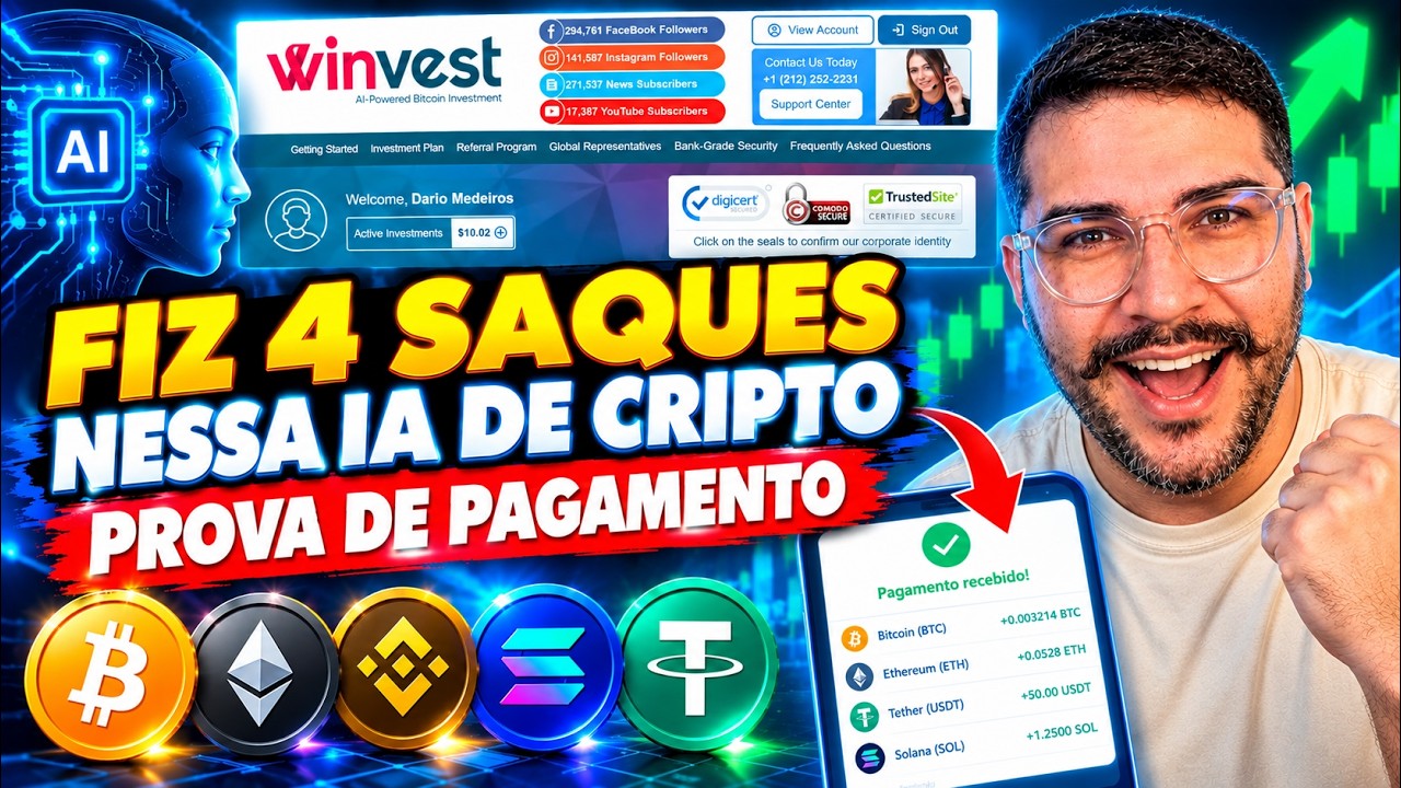CONSEGUI SACAR NESSA IA DE CRIPTO? | WINVEST