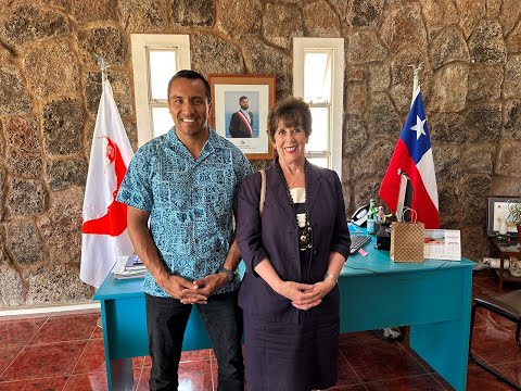 Presidenta de la Corte de Apelaciones de Valparaíso realiza visita jurisdiccional a Isla Rapa Nui