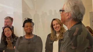 ANISH KAPOOR WALKTHROUGH AT REGEN PROJECTS