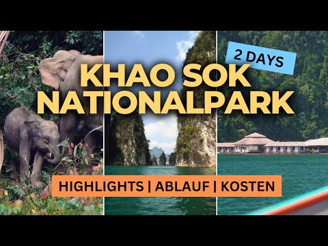 2 Days in Khao Sok National Park | What You Need to Know! | Thailand 2026 | Travel Vlog