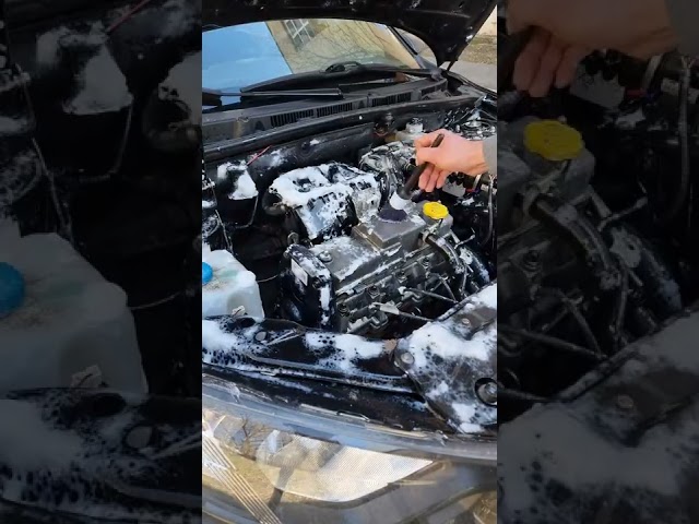 Как Помыть Двигатель Приора