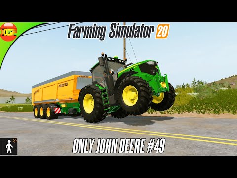 2$ Million CHALLENGE! John Deere Farm FS20 #49 - Farming Simulator 20 Timelapse