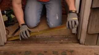 How to Remove a Door Threshold
