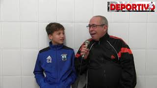 Entrevista a Gaizka, del equipo Alevín A del Ciudad de Benidorm