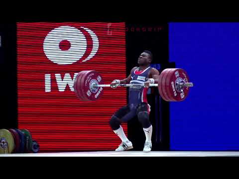 Bernardin Kingue Matam (69) - 175kg Clean and Jerk @ 2015 Senior World Championships