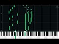Chain Link Charge Super Mario 3D World Intermediate Piano Tutorial