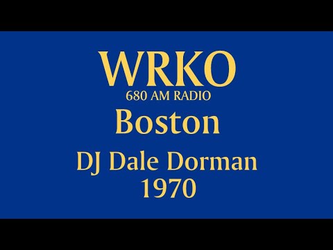 WKRO 680 AM RADIO, BOSTON, DJ DALE DORMAN, 1970