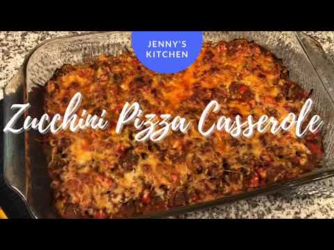 Zucchini Pizza Casserole for. Complete Lean & Green | Love recipes from Sandy’s Kitchen 💚 #optavia