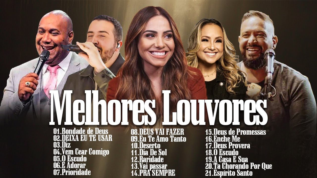 Louvores de Adoração  Top Góspel 20+ Melhores louvores especiais Bondade de Deus .. NOVA LISTA🙏