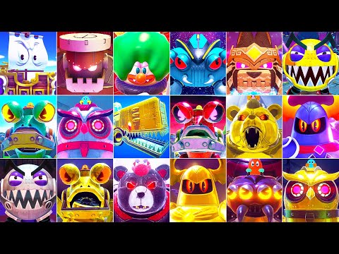 Pac-Man World 1 + 2 Re-Pac - All Bosses + Secret Bosses (No Damage)