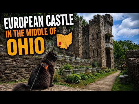 This Man Hand-Built a Medieval Fortress in Ohio With River Stone