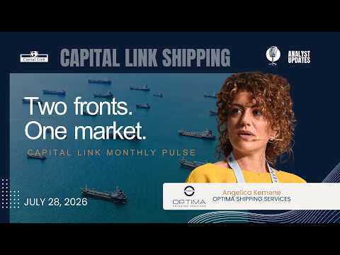 Dry Bulk & Oil Tankers Monthly Pulse with Optima Shipping Services - July 2026