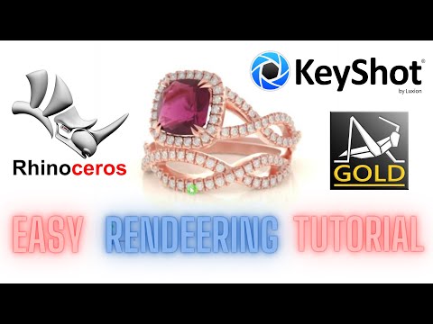 EAS KEYSHOT JEWELRY RENDERING TUTORIAL