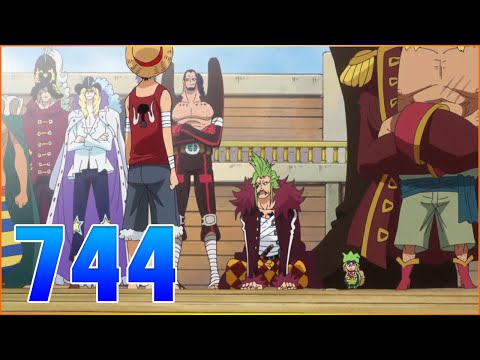 DIE NEUE ALLIANZ?! One Piece Episode/Folge 744 (German/Deutsch) Review