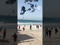 Humanitarian Aid Parachuted Into Gaza