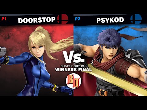 Buster Out #18 - FEAR | Doorstop (Zero Suit Samus) VS PsyKoD (Ike) - Winners Final