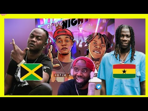 Nigeria 🇳🇬Reacts to 10Tik - Vibes Of The Night ft. stonebwoy (official video) reaction!!!