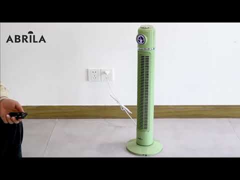 Vídeo de Artico Ventilador Torre Silencioso Verde Fabrilamp / Abrila
