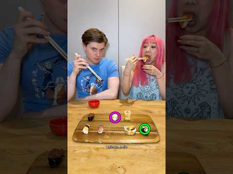 That was a LOT of Wasabi!! 🥵 🍣 #funny #challenge #couplechallenge #couplegame #couple #games
