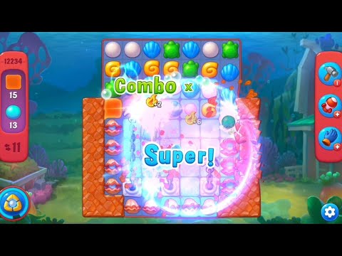 Fishdom 12234 Hard Level - NO 💣🧨💥