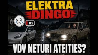 Žmogaus kvailumui ribų nėra. Elektros dingimas parodė kad VIDAUS degimo variklis neturi ateities.