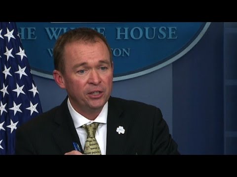 穆爾瓦尼：不把錢花在氣候變化上 (Mulvaney: Not spending money on climate change)