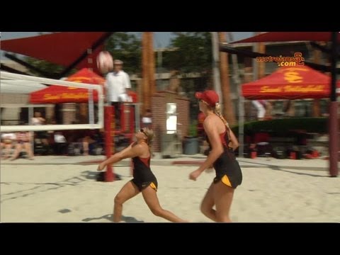 USC Sand Volleyball vs LMU, LBSU & UCLA - Highlights
