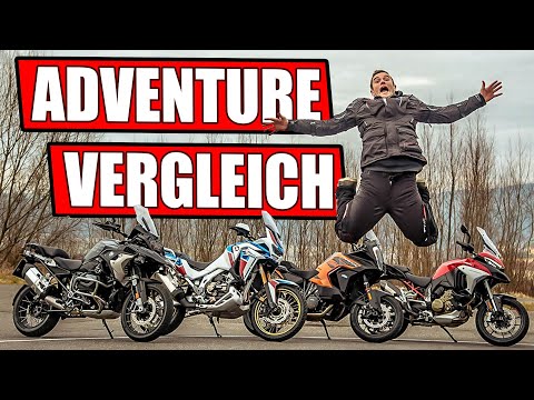 ADVENTURE MOTORCYCLES 2021 COMPARISON TEST SHOOTOUT