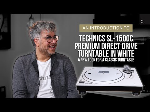 Technics SL-1500C Premium Direct Drive Turntable in White | A New Look for a Classic Turntable