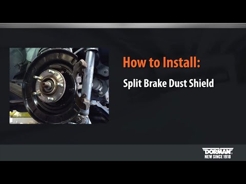 Split Brake Dust Shield Pair Installation Video by Dorman Products