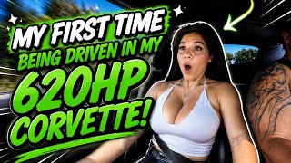 EXPERIENCING MY OWN CORVETTE FOR THE FIRST TIME… WOW. 😳