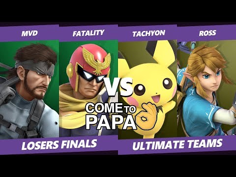 CtP3 SSBU - MVD & Fatality Vs. Tachyon & Ross - Smash Ultimate Teams Tournament Losers Finals