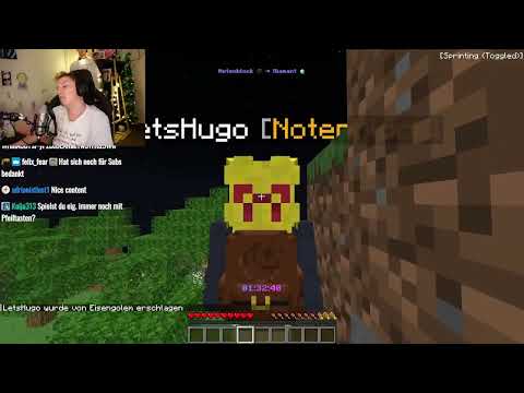 Dieser Clip beweist dass Hugo schlecht in Minecraft ist